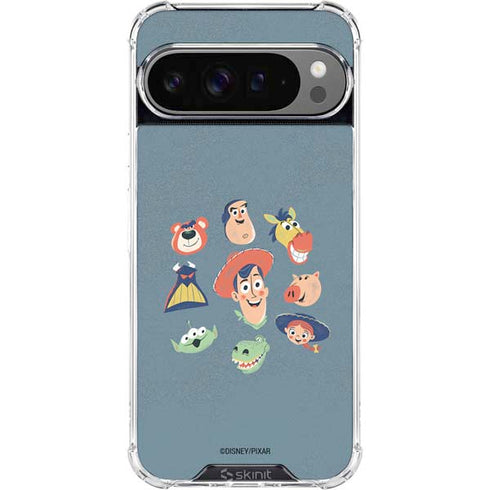 Disney Toy Story Crew Google Pixel 10 Pro XL Clear Case